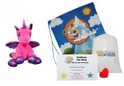 Make Your Own Stuffed Animal Cuddly Soft Cuddly Nova the Pink Unicorn Kit 16"- N