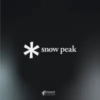 在飛比找蝦皮購物優惠-割字貼紙”snow peak" 車身貼紙 防水貼紙 EM-0