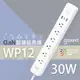 Gosund 酷客 30W Gan 智慧延長線 智能延長線 WP12 6孔分控 3埠USB 能源監控 米家APP