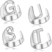 [TUYRIEDSA] G U T S Rings for Set, Inspired Album Jewelry for Women, Outfit Merchandise Singer Fans Gifts, Metal, No Gemstone