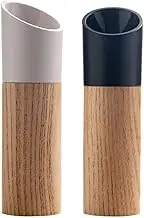 IOIUSKKU 2pcs Wood Salt and Pepper Set Multi-Functional and Reliable Wooden Salt and Pepper Mill Salt and Pepper Mill Set