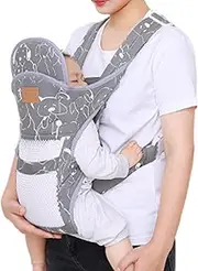 Baby Carrier Sling,Newborn Wrap Carrier - 4 in1 Toddler Hiking Backpack Carrier, Breathable Toddler Carrying Backpack for Kids, Girls and Boys