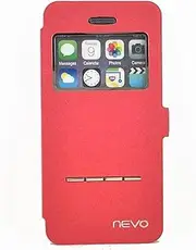 nevo NV-SEN6P-SRED Smart Sensor Stand Flip Case for iPhone 6 Plus / 6s Plus, Sands Red