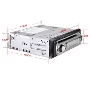 Bluetooth DVD VCD CD MP3 USB AUX FM In-dash 12V Single 1 DIN Car Stereo FM Radio (for: Daihatsu)