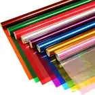 8 Rolls Colored Cellophane Wrap, Extra Wide (34 in X 10 Ft X 8 Colors) Cellophan