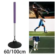 Football Agility Stick Agile Training Tool with Rubber Base Easy to Use Portable