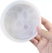 Flower Smiley Face Shape Car Freshie Silicone Mold for Making Soap Aroma Beads C