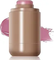 Pocket Blush Stick, 3-in-1 Cream Blush for Cheeks, Lips & Eyes, Buildable Natural Color, Hydrating Non-Greasy Formula, Long Lasting (1#)