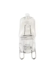 GE 60W G9 Clear Halogen 2 Pack