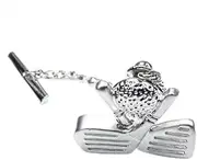 [Clinks] Golf Clubs & Ball Tie Pin