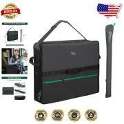 Patented 40-Inch Dog Playpen Storage Bag for RV Trips - Fits 8 Panels & 9 Stakes