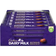 Cholocate Bar, Regular Size 42G/Bar (Dairy Milk Milk Chocolate, 24 Packs)