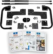 Queen Size DIY Murphy Bed Hardware Kit – Vertical Wall Bed for Space-Saving - Budget-Friendly DIY Setup -Made in USA -Hide Away Design with Murphy Bed Queen Hardware - Bed Lift Mechanism - Pull Down