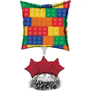 Building Block Party Supplies Balloon Centerpiece Kit