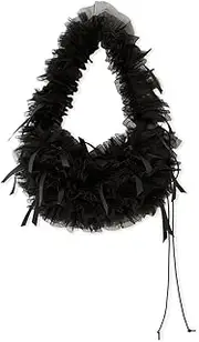 [SNIDEL] SWGB244634 Tulle Ribbon Bag