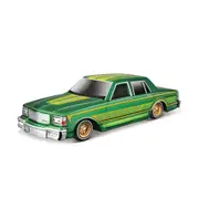 Maisto Licensed 1:24 Scale Design Lowriders Chevrolet Caprice 1987 Diecast Model Car Green