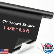 Chalkboard Wallpaper Stick and Peel(1.48ft.x6.5ft.) Chalk Board Wall Paper Ch