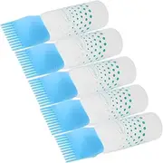 VICASKY Hair Coloring Comb Bottle Scale Plastic Applicator Bottles for Professional Home Use
