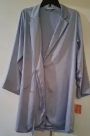 State of Day Womens Silk Touch Self-Tie Robe 100180215MS EVENTIDE Size Medium