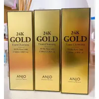 在飛比找蝦皮購物優惠-現貨韓國🇰🇷ANJO 24K GOLD 神級養膚🫧洗面乳 1