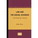 LAW AND THE SOCIAL SCIENCES: THE SECOND HALF CENTURY