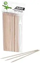 Avanti Bamboo Skewers 100-Pieces Set, 21 cm Length