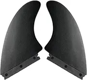 Surfing Fins, Paddleboard Fins, Surfboard Tail Rudder, Stand up Paddle Board Surfboard Tail Set, 2 of Left and Right Surfboard Fin Replacement for Surfboard, Stand-Up Paddle Board, Longboard