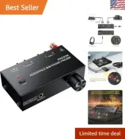High-Performance Turntable Phono Preamp with Volume Control and Touch Control