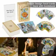Rider Waite Classic Tarot Card Deck 78 Cards With Beginner Guidebook Party Game