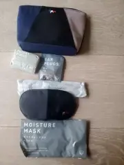Japan Airline JAL Amenity Kit by Maison Kitsune with Goodies