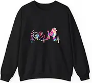 [VidiAmazing] Poodle Dog Tie Dye Heart Beat Puppy Dog Lover ds046 T-Shirt
