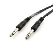 Balanced Interconnect 1/4 In. TRS to 1/4 In. TRS Cable Audio Connector 3FT-25FT
