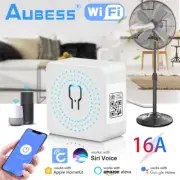 Smart Switch Mini Wifi Relay Breaker Siri Voice Control Wireless Switch 16A 2-wa