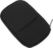 [Baluue] Passport Holder Card Organizer Wallet Large Capacity Id Cards Protector Zipper Design Safe Light Material