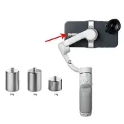 3x Phone/Gimbal Stainless Balance Counterweight For DJI OM 5/MO4 Osmo Mobile 3 i