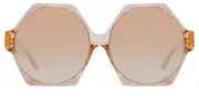 Linda Farrow BORA LFL1260 C3 Men's Sunglasses Clear Size 63