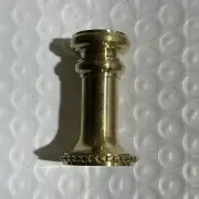 1 3/4 IN. TALL - THREADED 1/8-27 IPS BEADED UNFINISHED BRASS NECK
