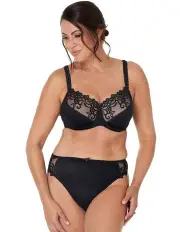 [Fayreform] Coral Underwire Bra in Black