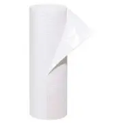 Oil Absorbent Roll Pad Sorbent Spill Mat White Polypropylene 31x75 20 Gallon