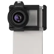 APEXEL ZM100 Smartphone Macro Lens, 10-20X Magnification, Ultra-large F1.05 Aperture, DSLR Camera Effect, 1.5-4.5cm Focus Distance