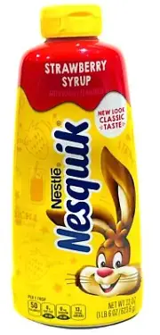 Nesquik Strawberry Milk Syrup 22 oz Nesquick
