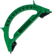 AccuSharp All in 1 Tool Green Smooth ABS Knife Sharpener 101C
