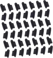 PEPLAYTAL 50Pcs Silicone Charging Port Plugs Dustproof Stoppers for Phones Tablets Protects Against Dirt and Grime Easy Installation for Device Safety