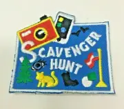 PATCH GSA Girl Scouts Scavenger Hunt Phone Cat Tree Eye Boot