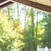 23"Long Angel Copper and Gem Wind Chime Ornament Home Decor Unique Gift