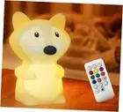 LED Night Light for Kids Desk Lamp, Light Up Toddler Bed Rooms Fox night light