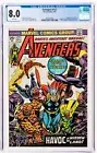 Avengers #127 White Pgs CGC 8.0 1974 Fantastic Four Inhumans First 1st Ultron