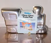 NEW! Wilton CHOO CHOO TRAIN Birthday Cake Pan 3D 3 Dimenstional THOMAS PARTY