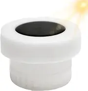Solar Chlorine Dispenser - Pool Floater, Floating Light Diffuser | 4.72 inches Waterproof LED Pool Chlorinator, Solar Powered Pool sanitizar, Water Cleaner with Night Glow Ambience