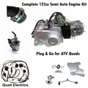 125ccSemi Auto Engine Motor for Thumpster Atomik Motoworks DHZ ATV Quad Bikes